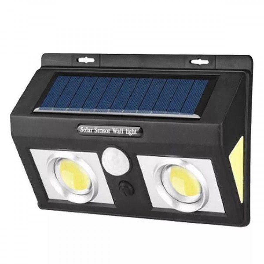Lampa solara 20W Dual COB LED IP65 - Panouri solare - reducerim.ro