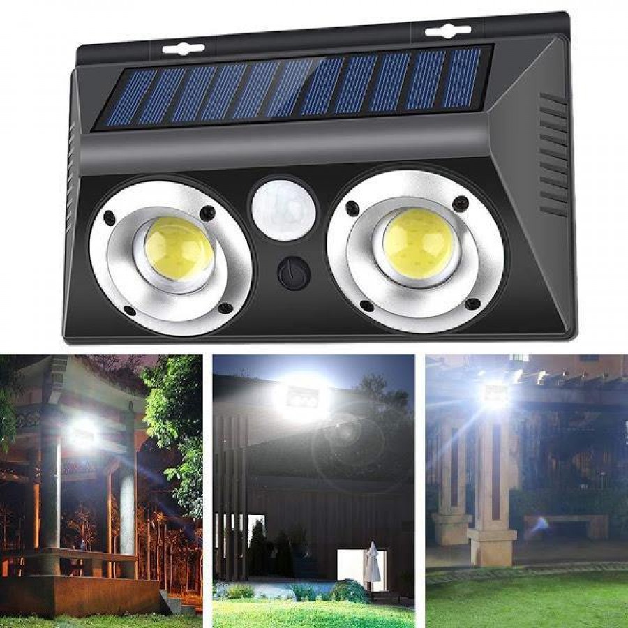 Lampa solara 20W Dual COB LED IP65 - Panouri solare - reducerim.ro