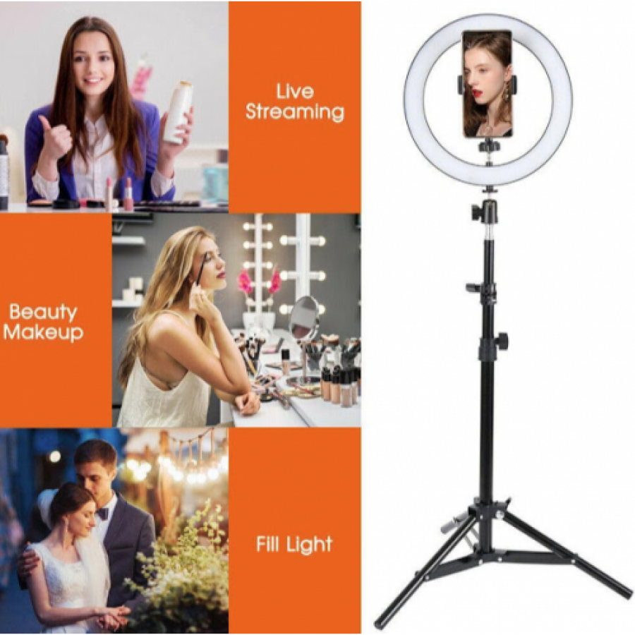 LICHIDARE STOC: Lampa circulara cu suport selfie - Accesorii Telefoane -reducerim.ro LICHIDARE STOC: Lampa circulara cu suport selfie - Accesorii Telefoane - reducerim.ro