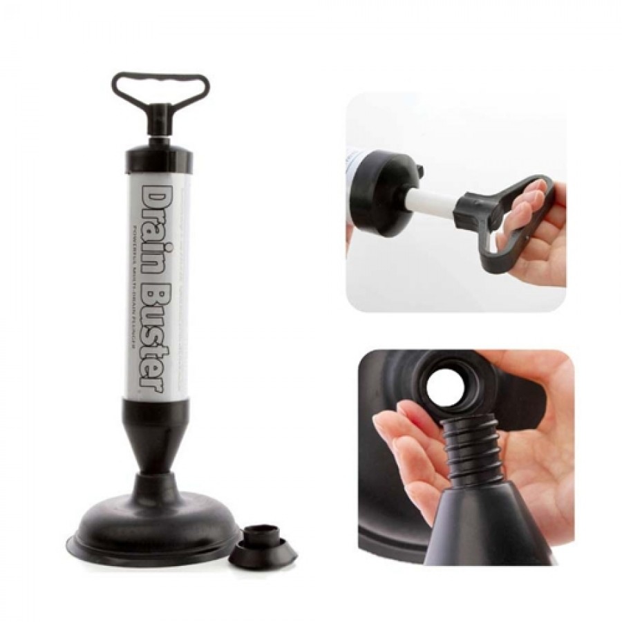Pompa pentru desfundat Drain Buster cu camera de compresie - Sanitare - reducerim.ro