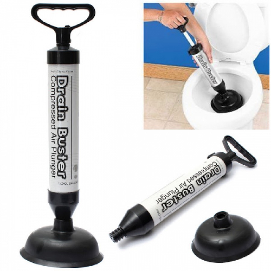 Pompa pentru desfundat Drain Buster cu camera de compresie - Sanitare - reducerim.ro