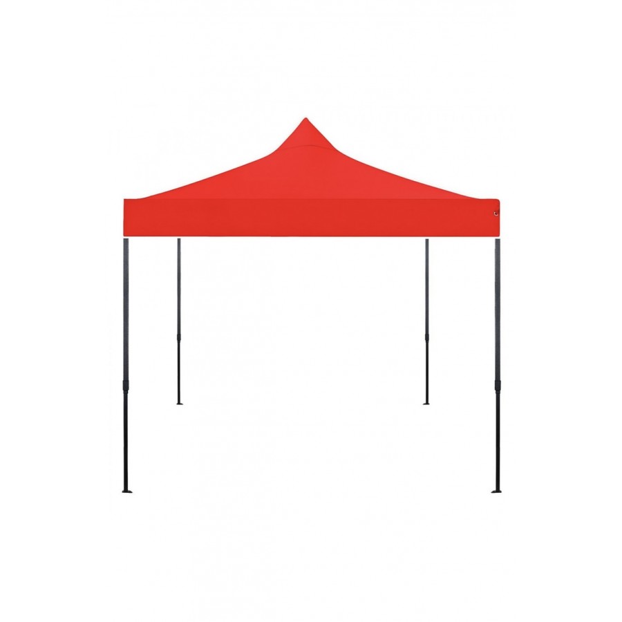 Cort IMPERMEABIL  pavilion pliabil 3m * 3m, structura metalica, culoare ROSU - Corturi - reducerim.ro