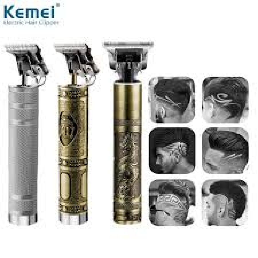 Aparat de tuns profesional Kemei KM-1974B, Metal, Silver - Ingrijire Personala - reducerim.ro