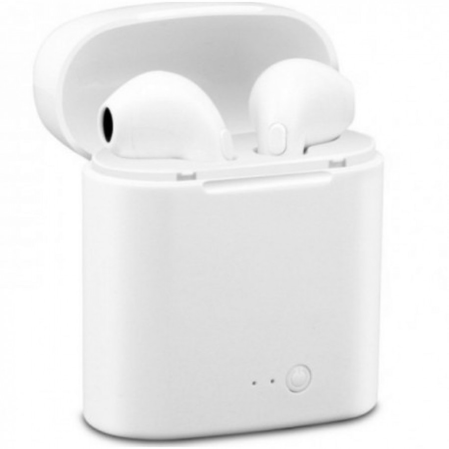 CASTI BLUETOOTH WIRELESS TWS I7S, BLUETOOTH 5.0, STEREO, DOCK INCARCARE, WHITE - Boxe, Casti, Microfoane -reducerim.ro CASTI BLUETOOTH WIRELESS TWS I7S, BLUETOOTH 5.0, STEREO, DOCK INCARCARE, WHITE - Boxe, Casti, Microfoane - reducerim.ro