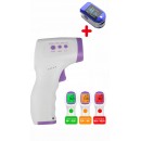 SET Pulsoximetru universal + Termometru Infrarosu Digital - Ingrijire Personala - reducerim.ro
