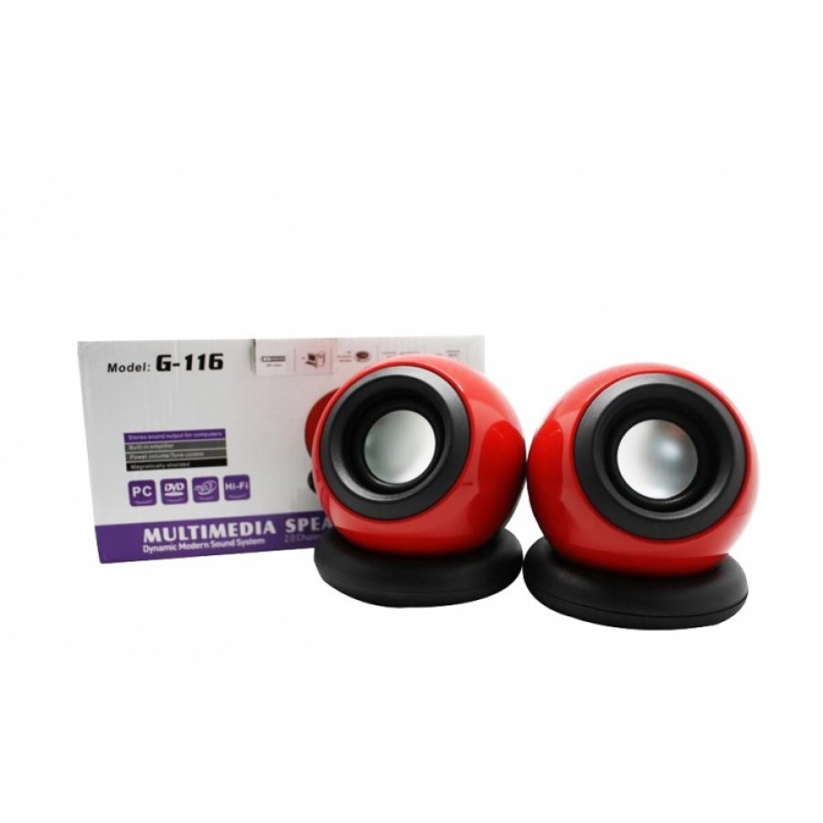 Mini boxe multimedia USB, 2 X 2W, G-116 - Boxe, Casti, Microfoane -reducerim.ro Mini boxe multimedia USB, 2 X 2W, G-116 - Boxe, Casti, Microfoane - reducerim.ro