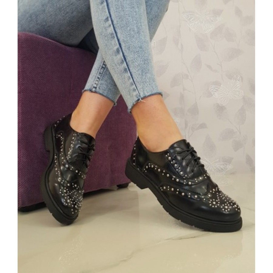 Pantofi casual FN363 BLACK R1/10/4 - Pantofi casual -reducerim.ro Pantofi casual FN363 BLACK R1/10/4 - Pantofi casual - reducerim.ro