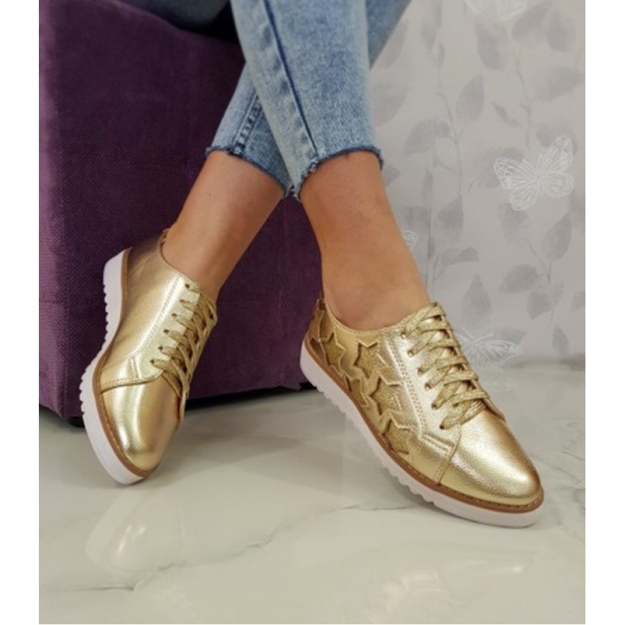Pantofi casual WH-243 GOLD R1/4/5 - Pantofi casual -reducerim.ro Pantofi casual WH-243 GOLD R1/4/5 - Pantofi casual - reducerim.ro