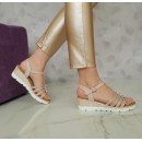 Sandale   8767-50 BEIGE R1/7/3 - Sandale - reducerim.ro