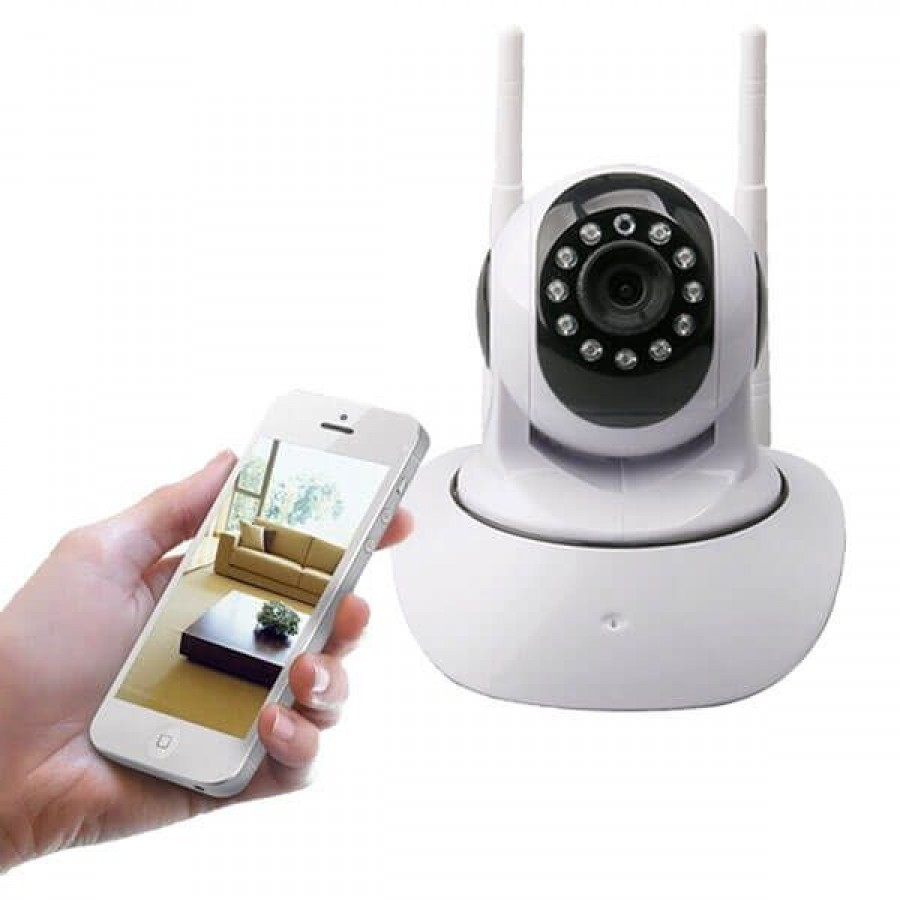Camera de supraveghere Wireless reglabila P2P cu 2 antene - Camere de supraveghere -reducerim.ro Camera de supraveghere Wireless reglabila P2P cu 2 antene - Camere de supraveghere - reducerim.ro
