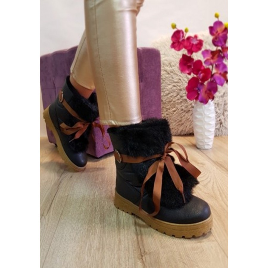 Cizme Imblanite 8706 BLACK R1/10/1 - Cizme -reducerim.ro Cizme Imblanite 8706 BLACK R1/10/1 - Cizme - reducerim.ro