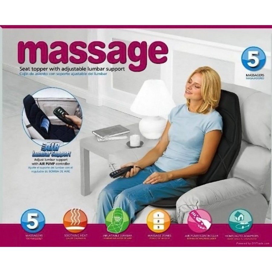Husa masaj si incalzire pt scaun auto, birou, fotoliu - Fitness -reducerim.ro Husa masaj si incalzire pt scaun auto, birou, fotoliu - Fitness - reducerim.ro
