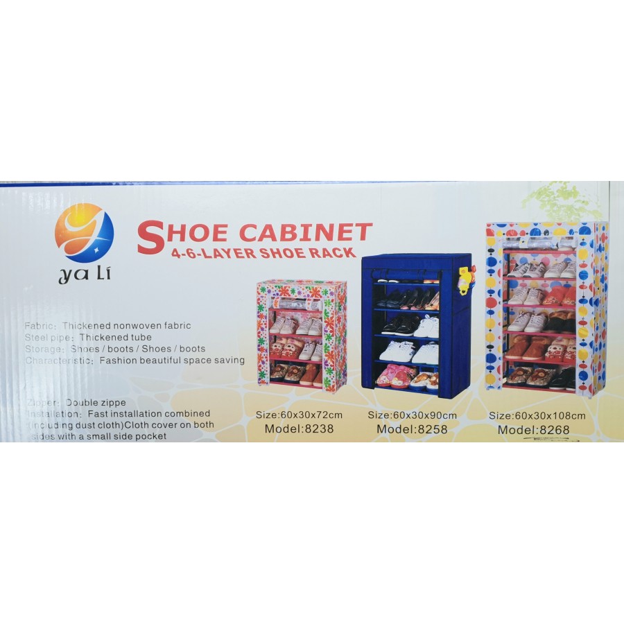 Dulap Textil Pliabil model 8268 pentru Incaltaminte si Accesorii, cu 6 Rafturi, 60x30x108 cm - ELECTRONICE -reducerim.ro Dulap Textil Pliabil model 8268 pentru Incaltaminte si Accesorii, cu 6 Rafturi, 60x30x108 cm - ELECTRONICE - reducerim.ro