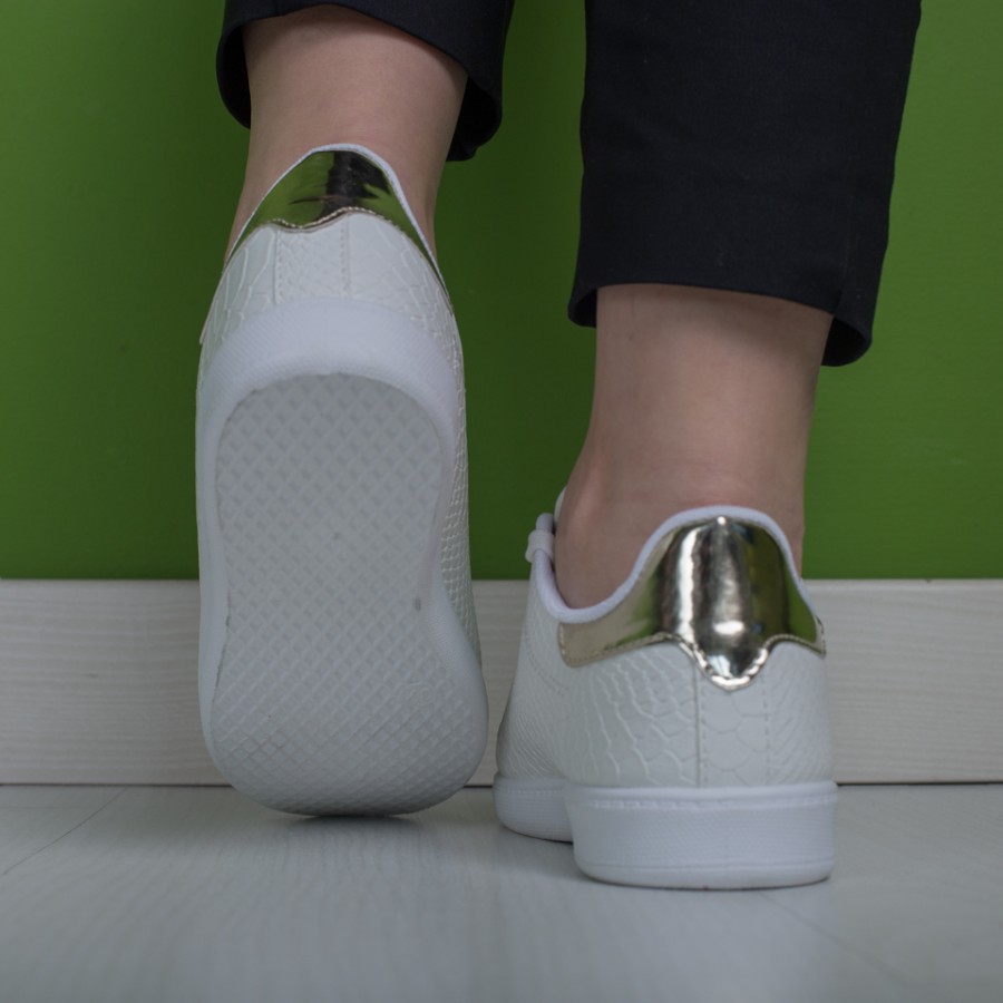 Pantofi sport F1631-5 WHITE/GOLD R1/5/3 - Incaltaminte Sport -reducerim.ro Pantofi sport F1631-5 WHITE/GOLD R1/5/3 - Incaltaminte Sport - reducerim.ro