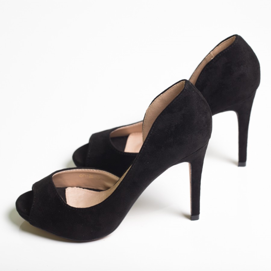Pantofi casual OD-25 BLACK R1/4/1 - Pantofi toc -reducerim.ro Pantofi casual OD-25 BLACK R1/4/1 - Pantofi toc - reducerim.ro