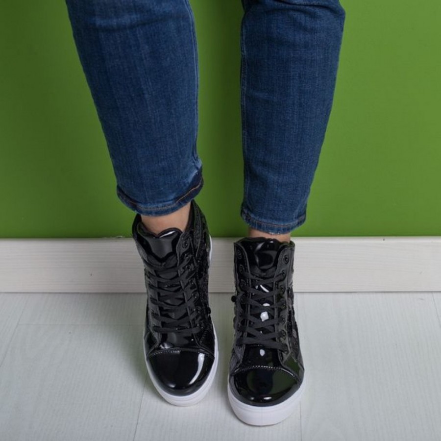 Pantofi Sport 5308 BLACK R1/4/2 - Ghete Sport -reducerim.ro Pantofi Sport 5308 BLACK R1/4/2 - Ghete Sport - reducerim.ro
