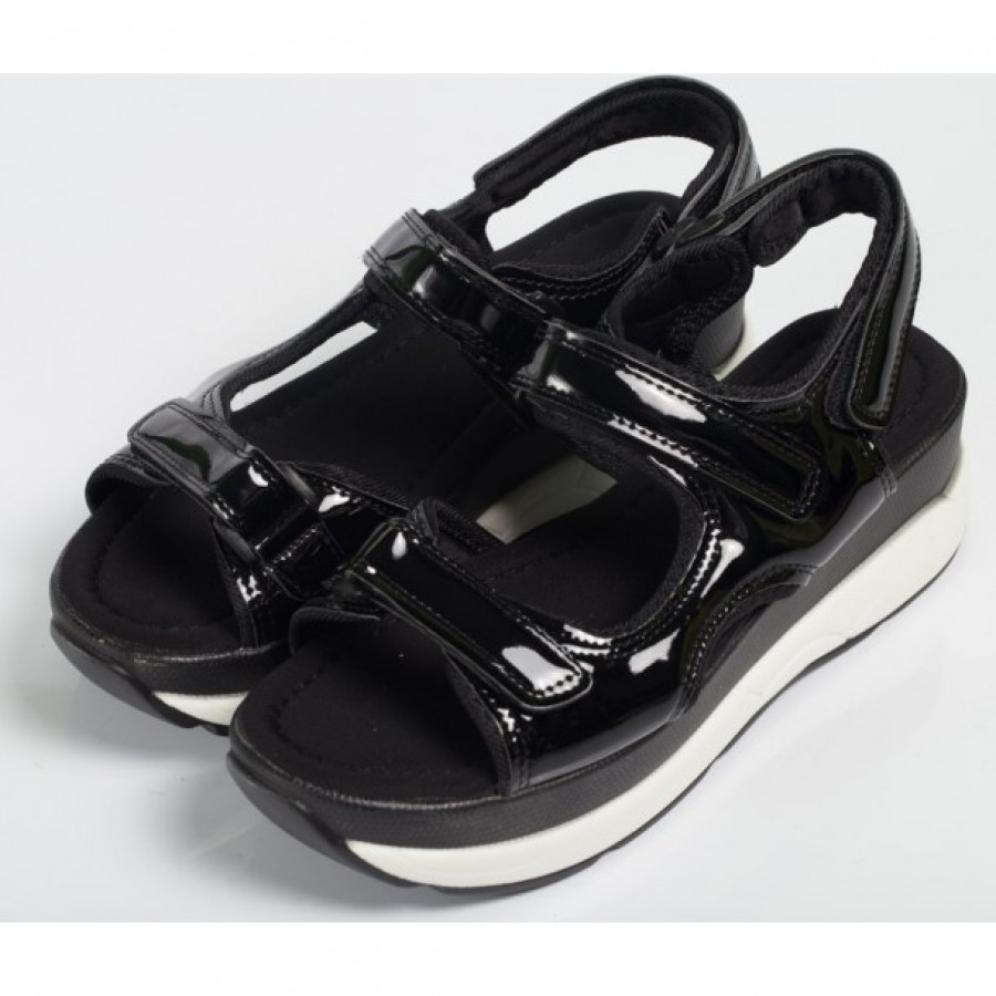 Sandale 7L203 BLACK R1/6/2 - Sandale - reducerim.ro
