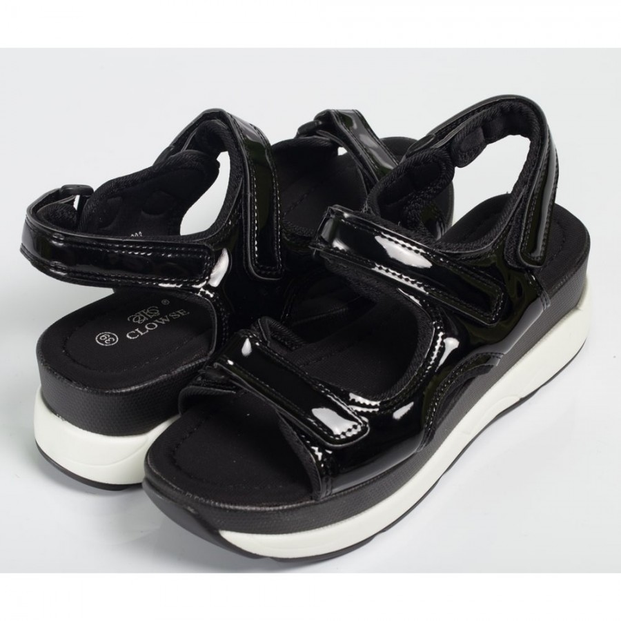 Sandale 7L203 BLACK R1/6/2 - Sandale - reducerim.ro