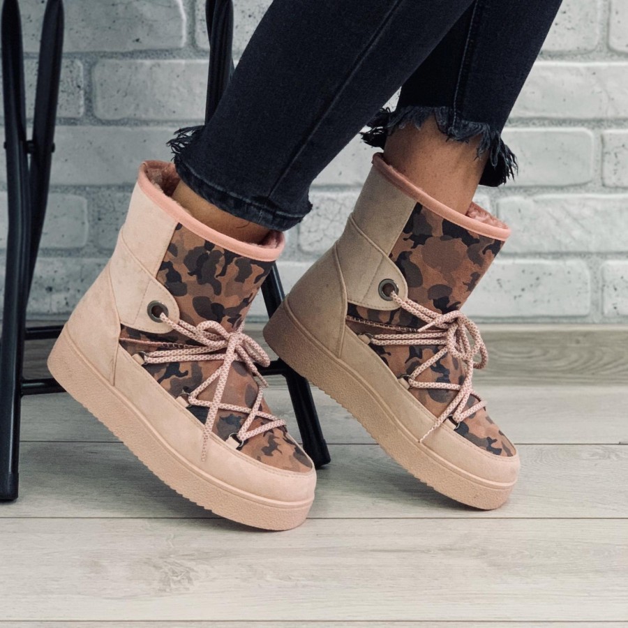 Ghete Ivona 787 Pink R1/1/1 - Ghete Sport - reducerim.ro