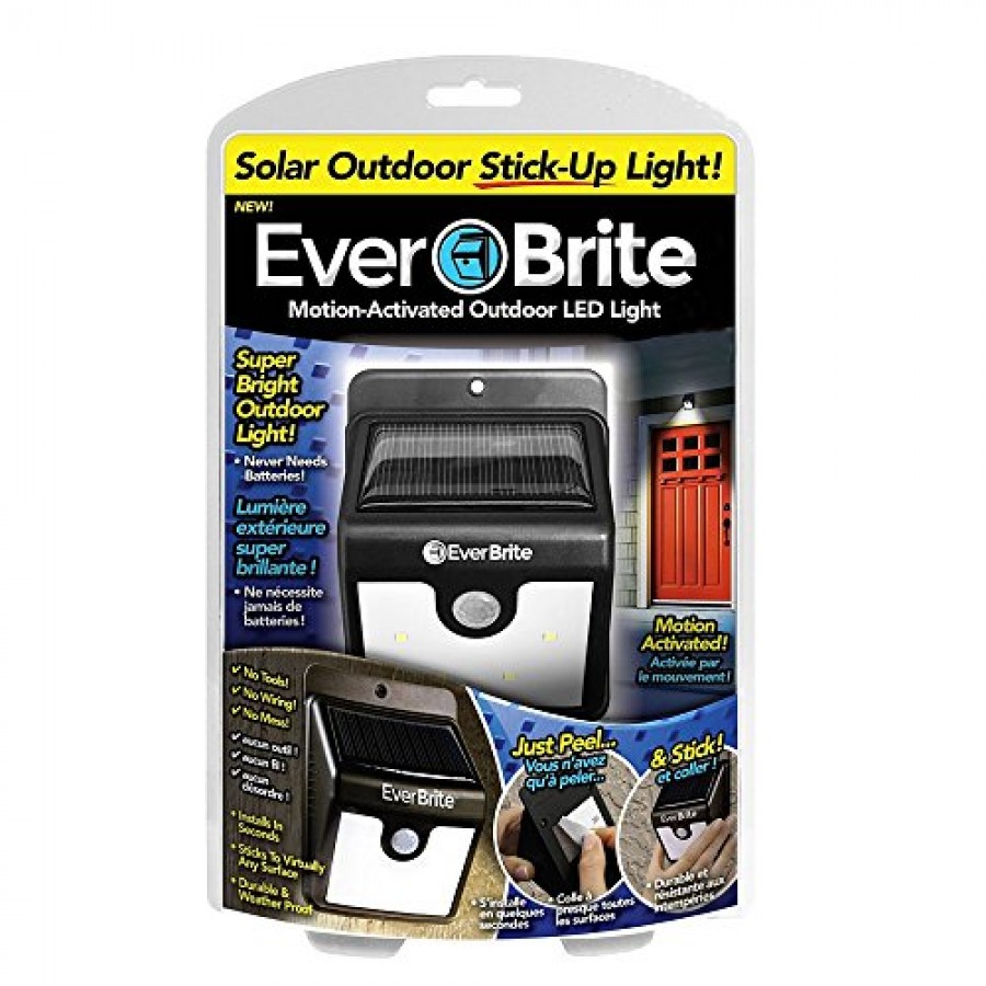 LICHIDARE STOC :Lampa EVER BRITE, LED, solara, cu senzor de miscare - LICHIDARE STOC -reducerim.ro LICHIDARE STOC :Lampa EVER BRITE, LED, solara, cu senzor de miscare - LICHIDARE STOC - reducerim.ro