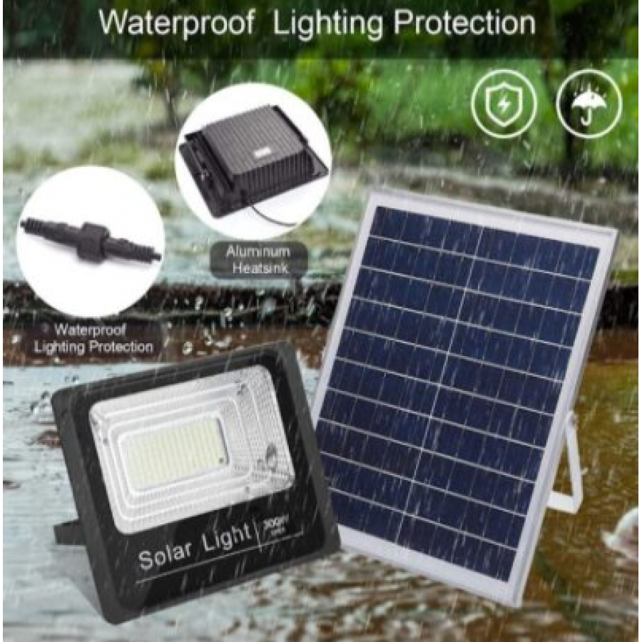 Proiector Led cu Panou Solar si Telecomanda 400W Proiector Led cu Panou Solar si Telecomanda 400W