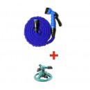 SUPER OFERTA -Furtun extensibil 30m + Stropitoare rotatitva cu 3 brate