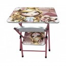 Set masa cu scaun pentru copii – Roz Princess, Cod T09-i0900 Set masa cu scaun pentru copii – Roz Princess, Cod T09-i0900