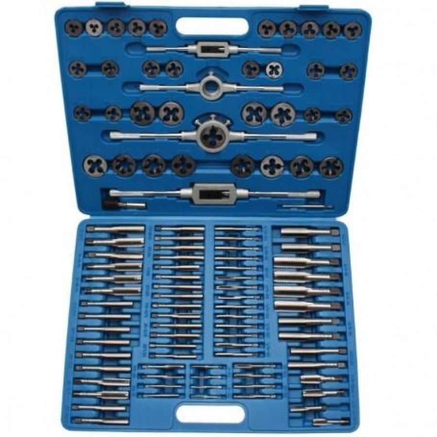 PACHET PROMOTIONAL Trusa  deTarozi si Filiere + Presa pentru repararea pistoanelor de frana Tagred, 22 piese complexe