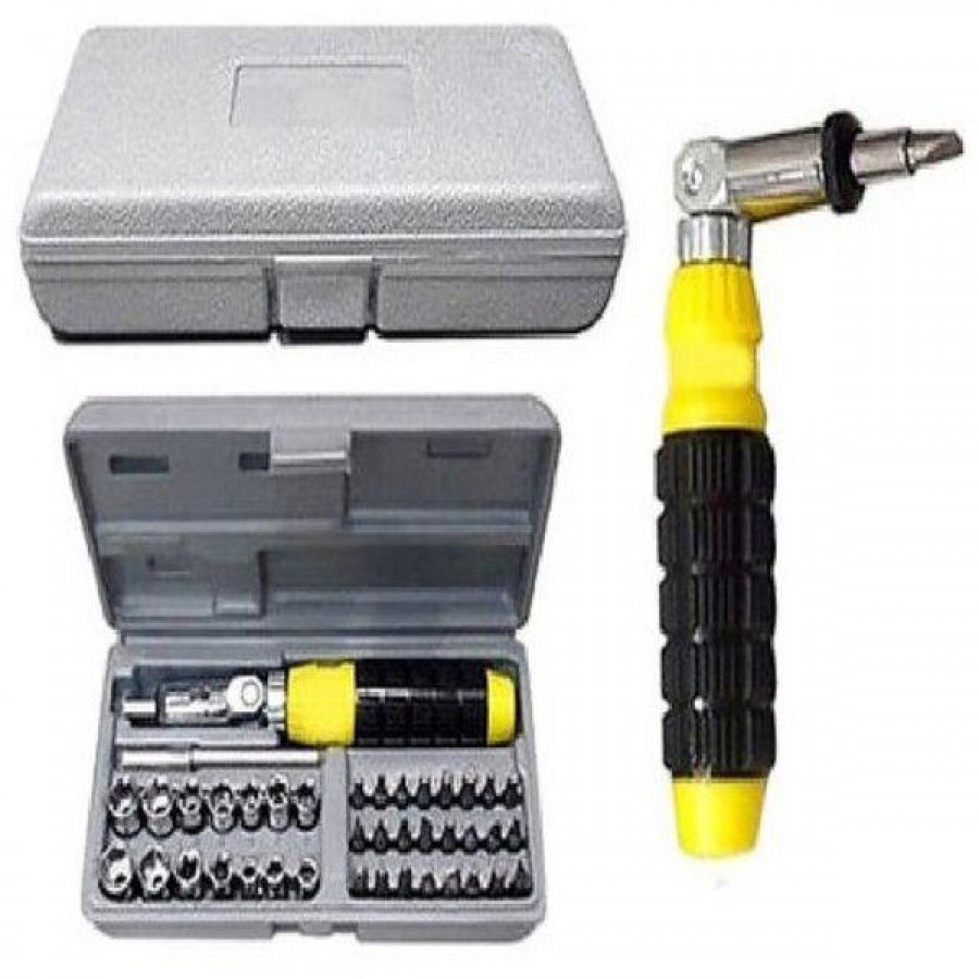 Kit Trusa de 108 chei tubulare cromate + Set complet surubelnita brat flexibil cu accesorii, trusa 41in1 Kit Trusa de 108 chei tubulare cromate + Set complet surubelnita brat flexibil cu accesorii, trusa 41in1