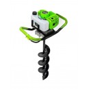 Motoburghiu verde benzina Craft-Tec , MX200, 4.5kW, motor 2 timpi, 6 CP + burghiu  250mm