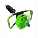 Motoburghiu verde benzina Craft-Tec , MX200, 4.5kW, motor 2 timpi, 6 CP + burghiu  250mm