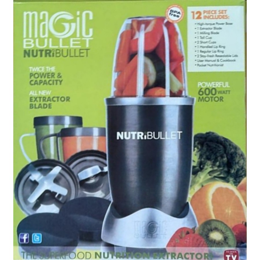 Nutribullet 600W, 20.000RPM – magicianul personal multifunctional din bucatarie