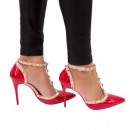 Pantofi MM-16 RED R1/8/3 - Pantofi toc -reducerim.ro Pantofi MM-16 RED R1/8/3 - Pantofi toc - reducerim.ro
