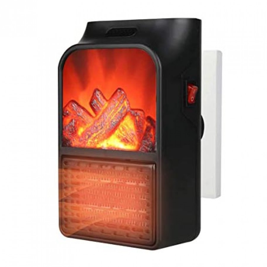 Mini aeroterma portabila Flame Heater, conectare 220v, putere 1000W - Casa si gradina - reducerim.ro