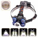 Lanterna frontala de cap 5 LED reglabila cu acumulator - Iluminat - reducerim.ro