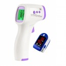 SET Pulsoximetru universal + Termometru Infrarosu Digital - Ingrijire Personala -reducerim.ro SET Pulsoximetru universal + Termometru Infrarosu Digital - Ingrijire Personala - reducerim.ro