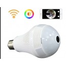 Bec cu camera de supraveghere ip wireless incorporata, 360 grade - Camere de supraveghere - reducerim.ro