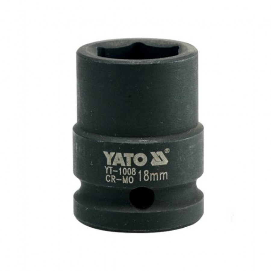 Cheie tubulară de impact 18 mm 1/2" Yato YT-1008 - Truse scule si unelte -reducerim.ro Cheie tubulară de impact 18 mm 1/2" Yato YT-1008 - Truse scule si unelte - reducerim.ro