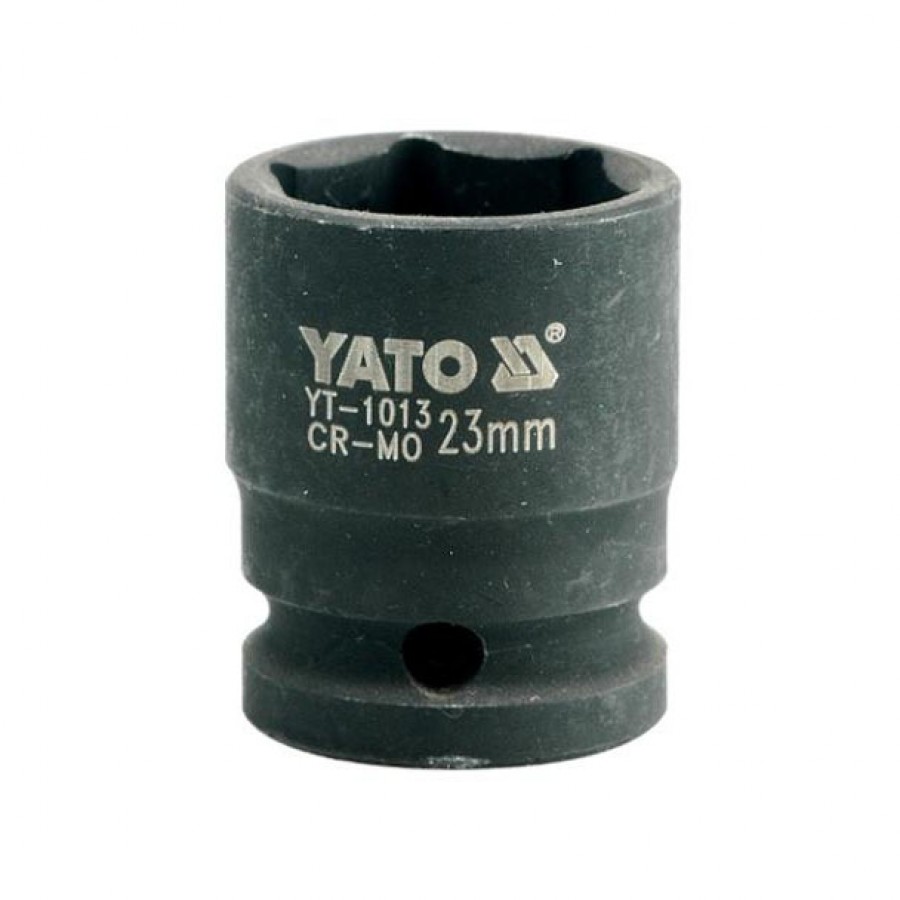 Cheie tubulară de impact 23 mm 1/2" Yato YT-1013 - Truse scule si unelte -reducerim.ro Cheie tubulară de impact 23 mm 1/2" Yato YT-1013 - Truse scule si unelte - reducerim.ro