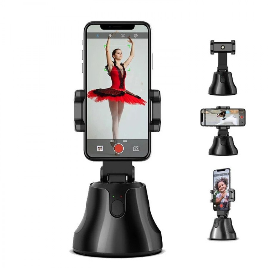 Suport smart de telefon pentru fotografii si filmari cu rotire 360 - Accesorii Telefoane - reducerim.ro