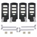Set x4 Lampa Stradala Proiector LED cu Incarcare Solara, 3 cadrane, 120W, Panou Solar Incorporat - Panouri solare -reducerim.ro Set x4 Lampa Stradala Proiector LED cu Incarcare Solara, 3 cadrane, 120W, Panou Solar Incorporat - Panouri solare - reducerim.ro