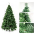 Brad Pin VERDE artificial stufos inaltime 180 cm + INSTALATIE LED  CADOU - Brazi - reducerim.ro