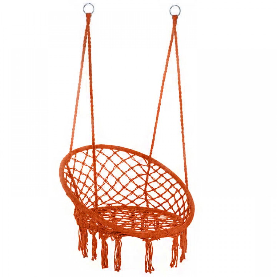 Leagan tip scaun, suporta maxim 150 kg, 79 x 80 x 120 cm, maro - Casa si gradina -reducerim.ro Leagan tip scaun, suporta maxim 150 kg, 79 x 80 x 120 cm, maro - Casa si gradina - reducerim.ro