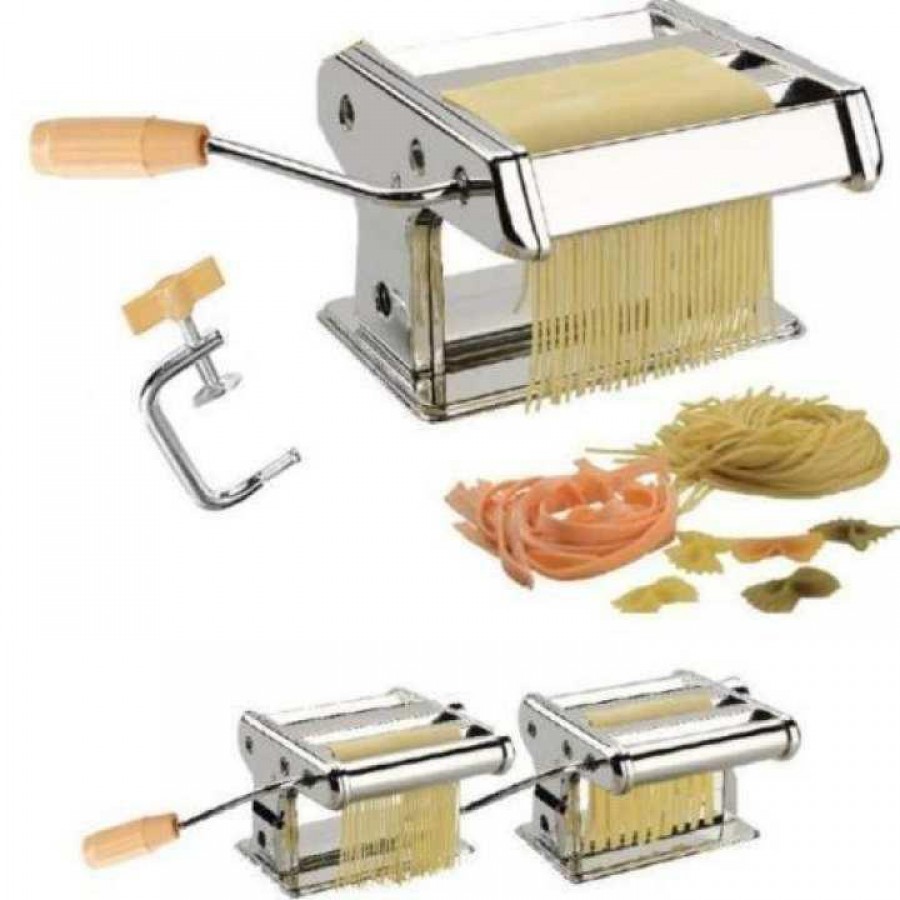 Masina de facut taitei AMPIA-150, inox, dimensiuni diferite - Bucatarie -reducerim.ro Masina de facut taitei AMPIA-150, inox, dimensiuni diferite - Bucatarie - reducerim.ro