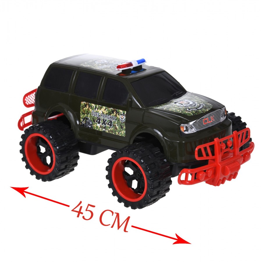 Masinuta PADURAR Monster Truck pentru off road, dimensiuni mari (45 cm lungime), Verde - Masinute jucarie -reducerim.ro Masinuta PADURAR Monster Truck pentru off road, dimensiuni mari (45 cm lungime), Verde - Masinute jucarie - reducerim.ro