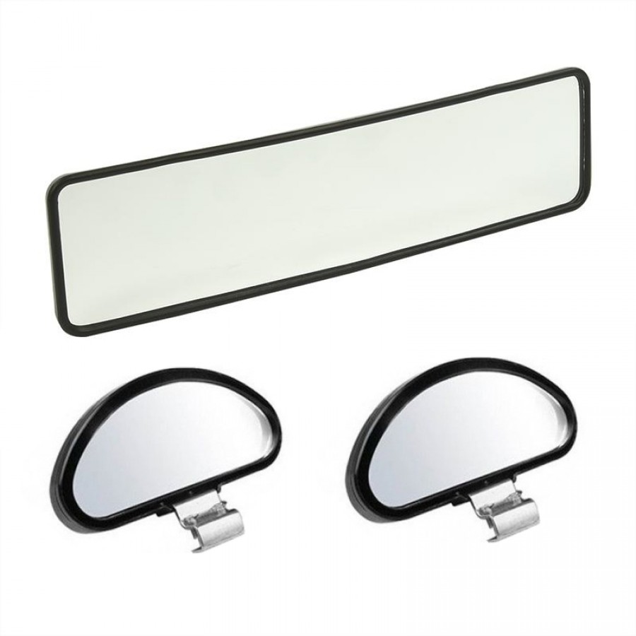 SET 2 oglinzi auto + oglinda retrovizoare CADOU - Auto-Moto - reducerim.ro