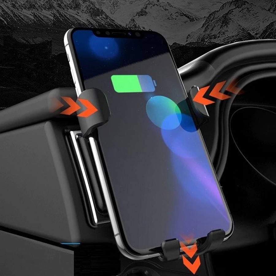 Suport Auto cu incarcare Wireless Fast Charge Kaku - Auto-Moto -reducerim.ro Suport Auto cu incarcare Wireless Fast Charge Kaku - Auto-Moto - reducerim.ro