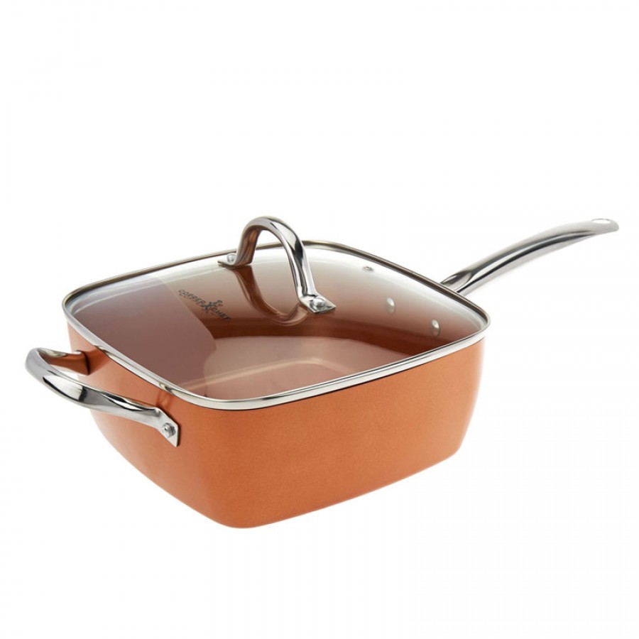 Tigaia Multifunctionala Patrata Migas, suprafata antialunecare, 24.5 cm x 24.5 cm, 3 accesorii - Bucatarie -reducerim.ro Tigaia Multifunctionala Patrata Migas, suprafata antialunecare, 24.5 cm x 24.5 cm, 3 accesorii - Bucatarie - reducerim.ro