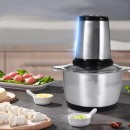 Tocator electric universal, maruntitor cu 4 lame, vas inox - Tocatoare si blendere - reducerim.ro