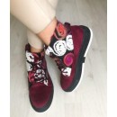Ghete sport 7048-3 RED R1/3/1 - Ghete -reducerim.ro Ghete sport 7048-3 RED R1/3/1 - Ghete - reducerim.ro